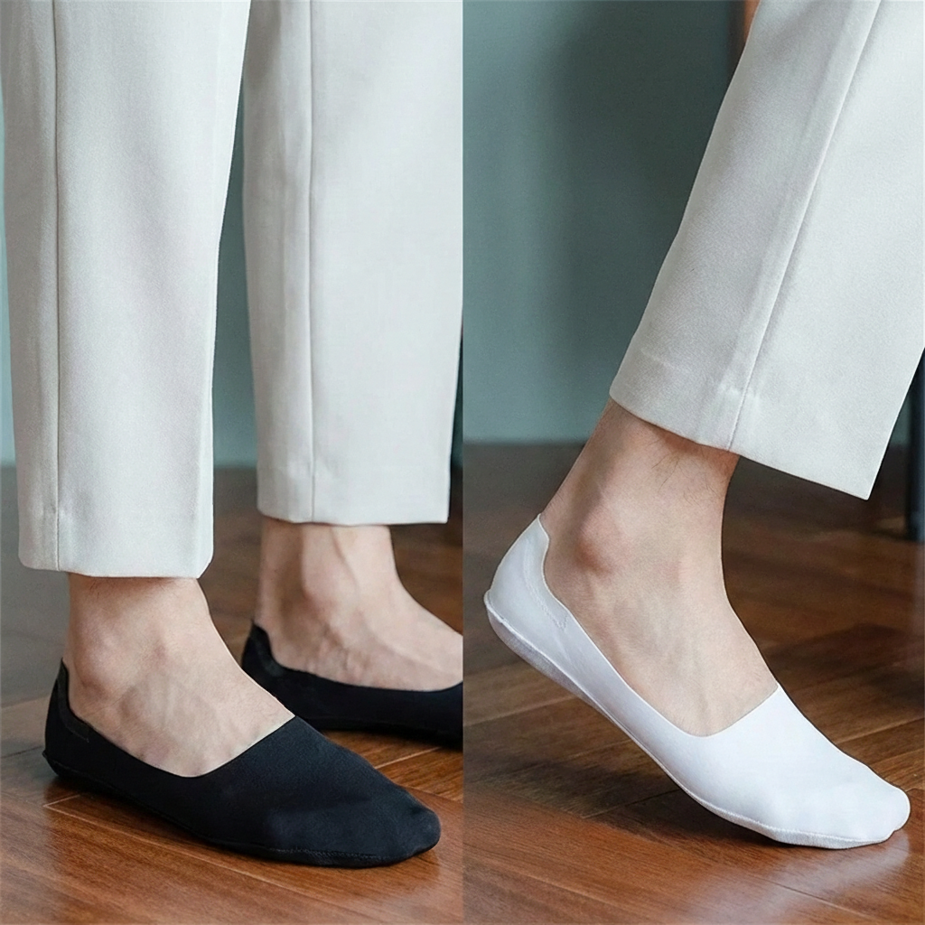 Men's No-Show Grip Socks - 10 Pack | Australian Owned